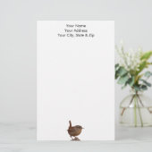 Wren Briefpapier (Stehend Vorderseite)