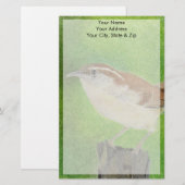 Wren Briefpapier (Vorne/Hinten)