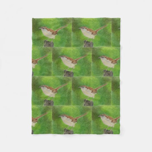Wren Fleecedecke (Vorderseite)