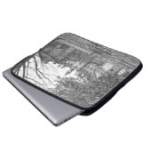 Wren Gebäude Laptopschutzhülle (Vorne Knopf)