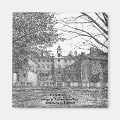 Wren Gebäude Magnet (Vorne)