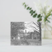 Wren Gebäude Postkarte (Stehend Vorderseite)