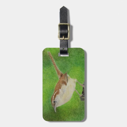 Wren Gepäckanhänger (Vorderseite vertikal)