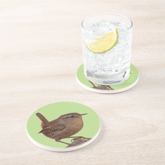 Wren Getränkeuntersetzer (Seite)