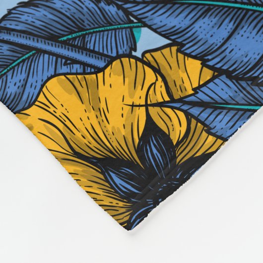 Wren in den Rose Fleecedecke (Ecke)