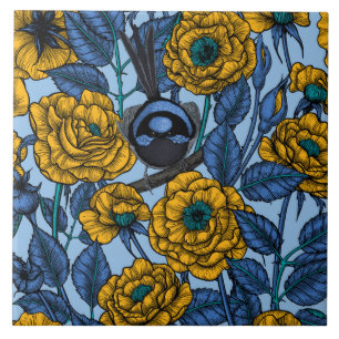 Wren in den Rose Fliese