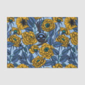 Wren in den Rose Seidenpapier (Vorderseite)