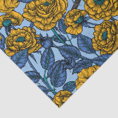 Wren in den Rose Seidenpapier (Ausschnitt)