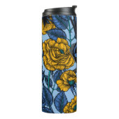 Wren in den Rose Thermosbecher (Nach links gedreht)