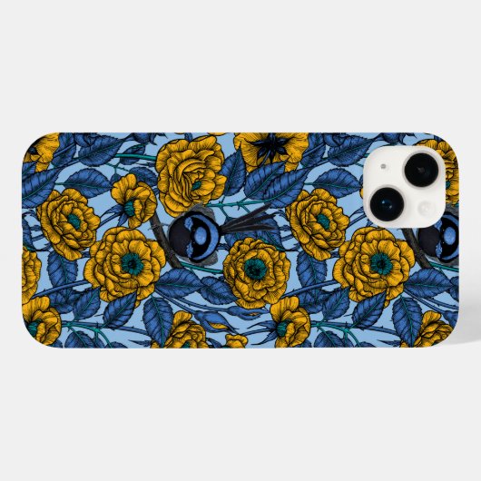 Wren in der Rose Fall Case-Mate iPhone Hülle (Rückseite (Horizontal))