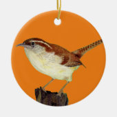 Wren Keramik Ornament (Vorne)