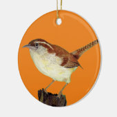 Wren Keramik Ornament (Links)
