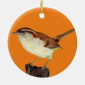 Wren Keramik Ornament (Hinten)