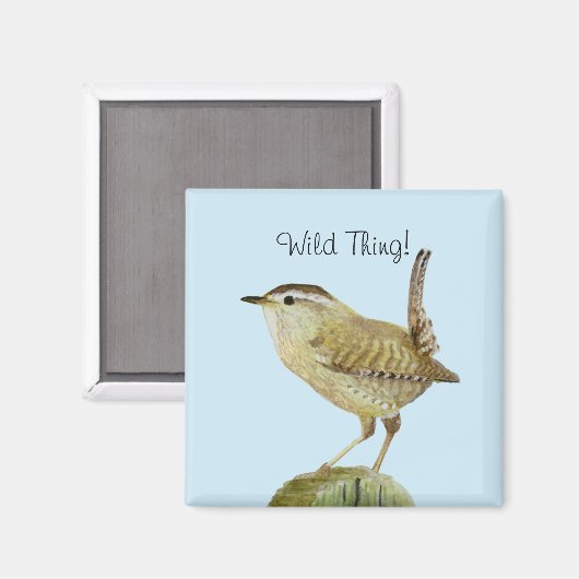 Wren Magnet (Vorderseite/Rückseite)