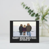 Wren min postkarte (Stehend Vorderseite)