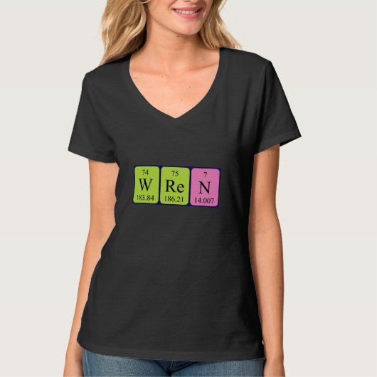 Wren Periodenname Shirt (Vorderseite)