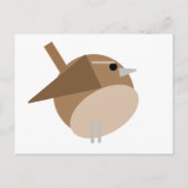 Wren Postcard Postkarte (Vorderseite)