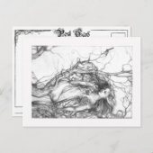 Wren Postkarte (Vorne/Hinten)