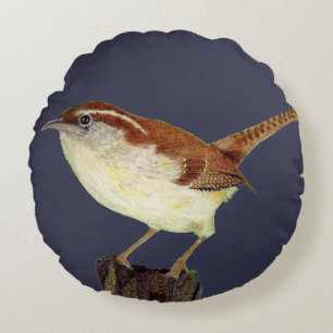 Wren Rundes Kissen