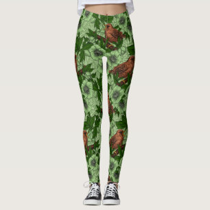 Wren und Hellebore, hellgrün Leggings