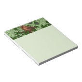 Wren und Hellebore, hellgrün Notizblock (angewinkelt)
