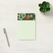 Wren und Hellebore, hellgrün Post-it Klebezettel (Büro)