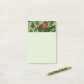 Wren und Hellebore, hellgrün Post-it Klebezettel (Auf Schreibtisch)