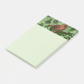 Wren und Hellebore, hellgrün Post-it Klebezettel (angewinkelt)