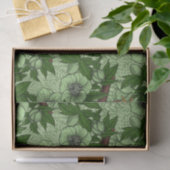 Wren und Hellebore, hellgrün Seidenpapier (Geschenk)