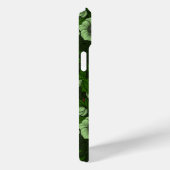 Wren und Hellebos auf dunkelgrün Case-Mate iPhone Hülle (Rückseite / Rechts)