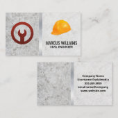 Wrench Icon | Hardhat Visitenkarte (Vorne/Hinten)