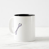 Wrench Zweifarbige Tasse (Vorderseite Links)