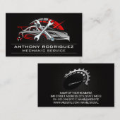 Wrenches | Auto Sports Car Services Visitenkarte (Vorne/Hinten)