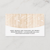 Wrenches | Hardwood Panels Visitenkarte (Rückseite)