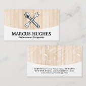Wrenches | Hardwood Panels Visitenkarte (Vorne/Hinten)