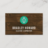 Wrenches | Holzrahmen | Tischlerei Visitenkarte (Vorderseite)