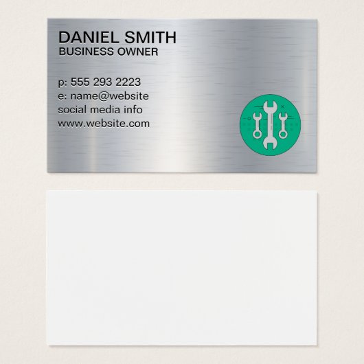 Wrenches | Industriemetallisch (Vorne & Hinten)