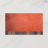 Wrenches | Leder | Holzschnitt Visitenkarte (Rückseite)