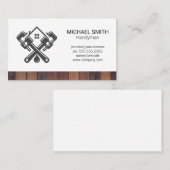 Wrenches | Logo für Bauschreiner Visitenkarte (Vorne/Hinten)