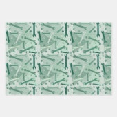 Wrenches, Nuts und Bolzen Geschenkpapier Set (Vorderseite 3)