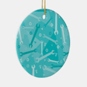 Wrenches, Nuts und Bolzen Keramik Ornament (Rechts)