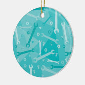 Wrenches, Nuts und Bolzen Keramik Ornament (Links)