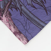 Wrens im Anemonengarten Fleecedecke (Ecke)