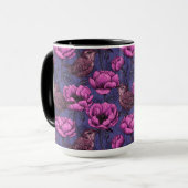 Wrens im Anemonengarten Tasse (Vorderseite Links)