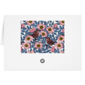 Wrens in den Rose (Rückseite Horizontal)