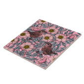 Wrens in den Rose Fliese (Seite)