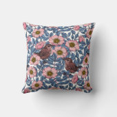 Wrens in den Rose Kissen (Rückseite)