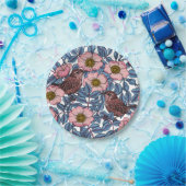 Wrens in den Rose Pappteller (Party)