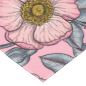 Wrens in den Rose Tischdecke (Schrägansicht)