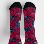 Wrens in the peonies socken (Oben)